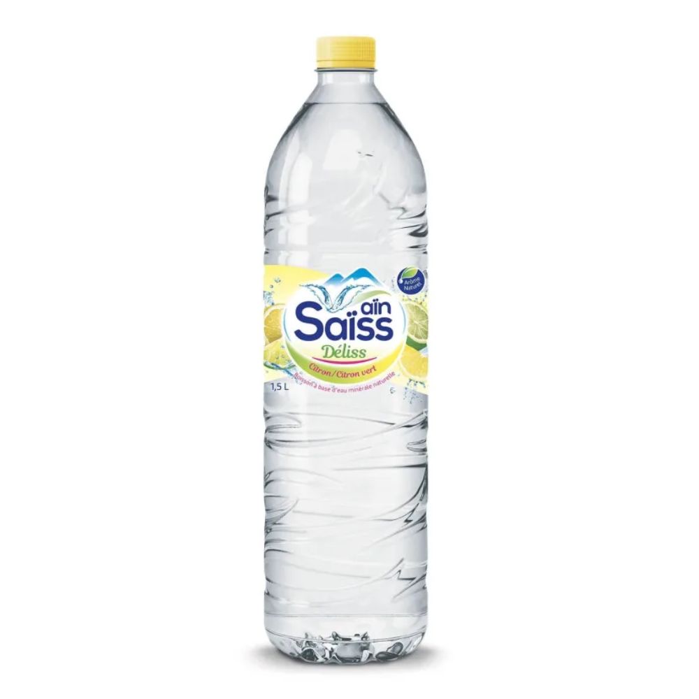 Ain Saiss Eau Minérale Citron vert 1,5L