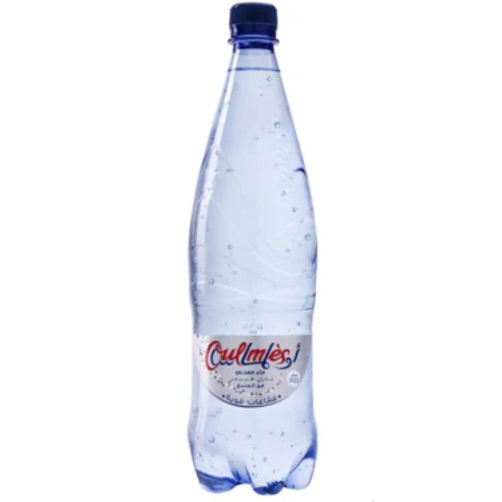 Oulmès Eau Gazeuse Naturelle 1L